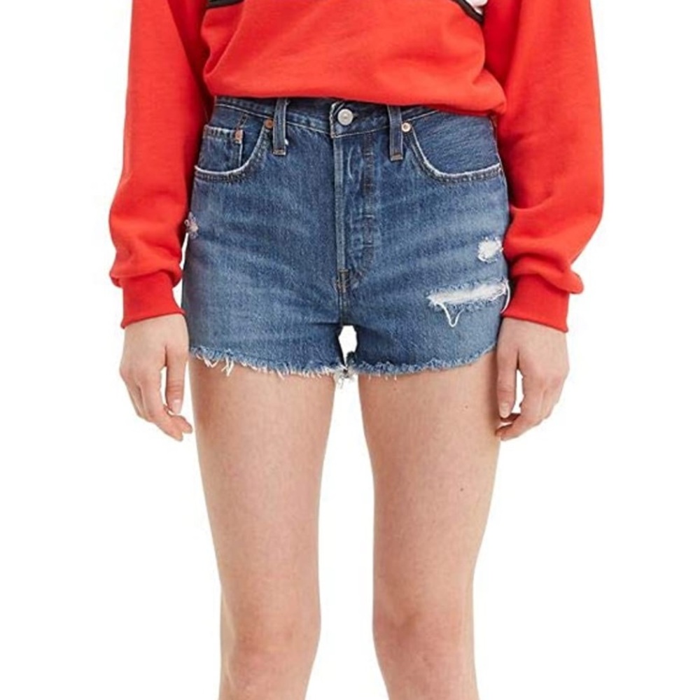 Levi's Women's 501 Original Shorts, Size 30, San So Me Muse (Waterless